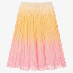 AIGNER Teen Girls Orange & Pink Ombré Skirt
