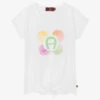 AIGNER Teen Girls White Tie-Up T-Shirt