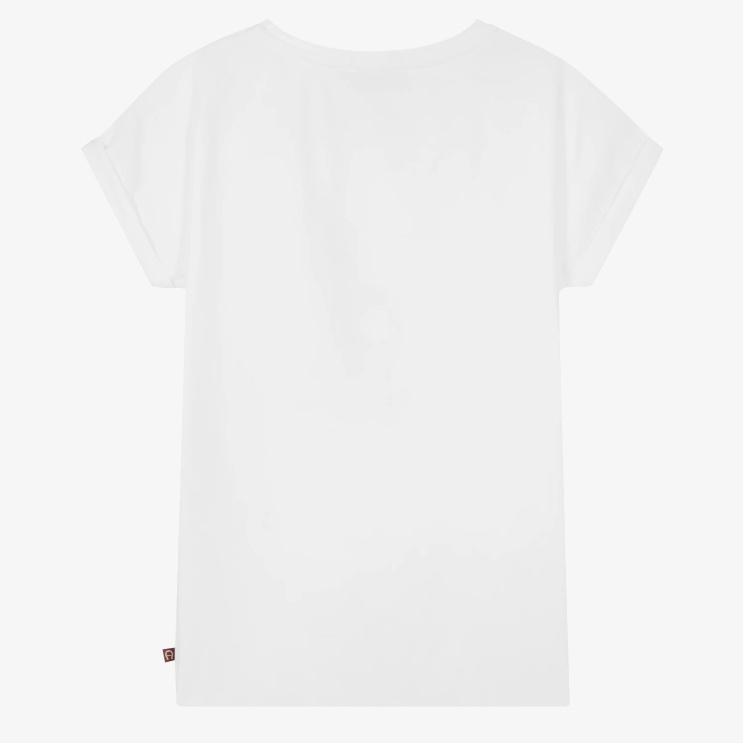 AIGNER Teen Girls White Tie-Up T-Shirt 2 AIGNER Teen Girls White Tie-Up T-Shirt - Image 2