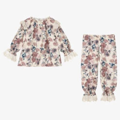 AMIKI Children Teen Girls Floral Pyjamas