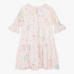 AMIKI Children Teen Girls Pink Floral Nightdress