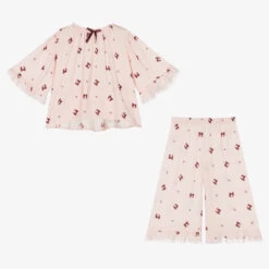 AMIKI Children Teen Girls Pink Pyjamas