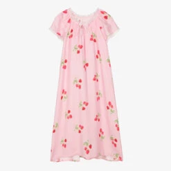 AMIKI Children Teen Girls Pink Raspberry Nightdress