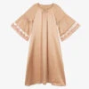 AMIKI Children Teen Girls Silk Nightdress