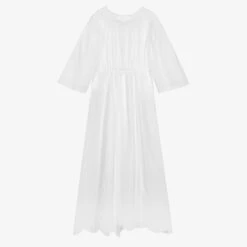 AMIKI Children Teen Girls White Broderie Anglaise Nightdress -Molo Store amiki children teen girls white broderie anglaise nightdress 494568 77626b408b7ed7992ba207adb05300269ed1c2a8