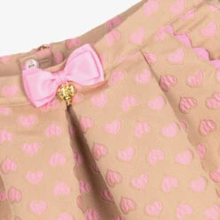 Angel's Face Teen Girls Beige & Pink Hearts Skirt -Molo Store angel s face teen girls beige pink hearts skirt 483499 87261e5d430b26e868b6a5593c4a9f604a0a0267