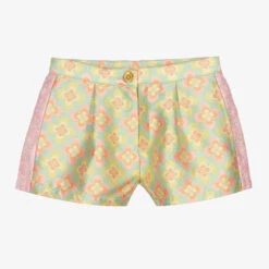 Angel's Face Teen Girls Green Shorts