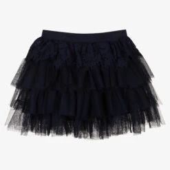 Angel's Face Teen Girls Navy Blue Lace & Tulle Skirt -Molo Store angel s face teen girls navy blue lace tulle skirt 483590 f68932cc72f66e2dacd057a5cac15d7b812e8c3a
