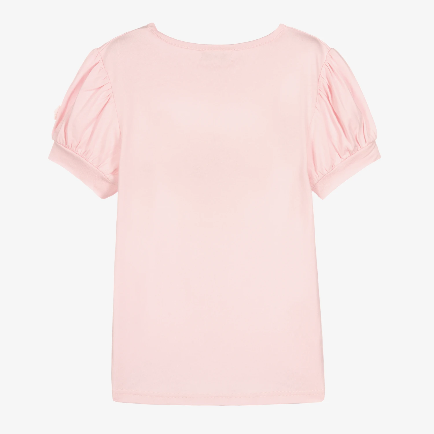 Angel's Face Teen Girls Pink Tulle Heart T-Shirt 2 Angel's Face Teen Girls Pink Tulle Heart T-Shirt - Image 2