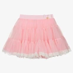 Angel's Face Teen Girls Pink Tutu Skirt