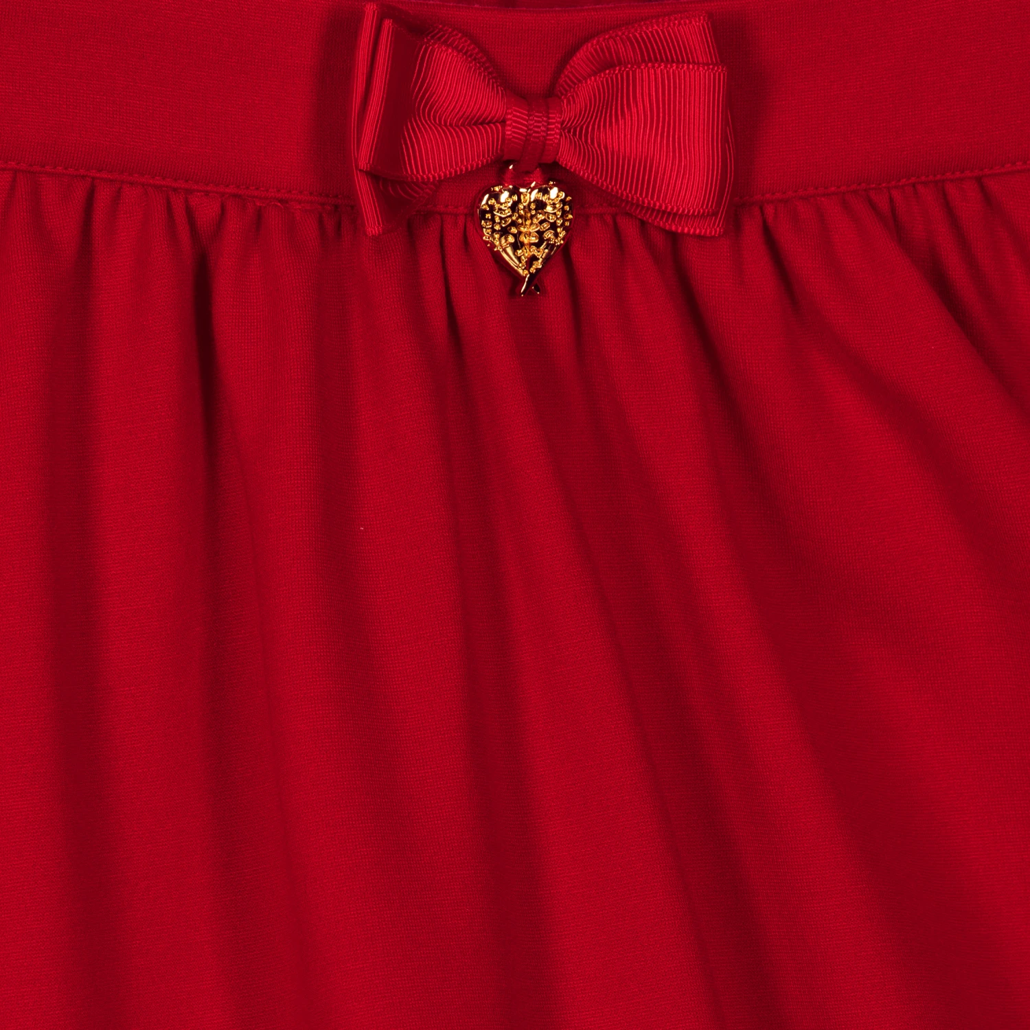 Angel's Face Teen Girls Red Ruffle Skirt 3 Angel's Face Teen Girls Red Ruffle Skirt - Image 3