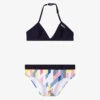 BOSS Teen Girls Navy Blue Bikini