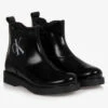 Calvin Klein Jeans Teen Girls Black Chelsea Boots