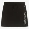 Calvin Klein Jeans Teen Girls Black Logo Skirt