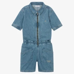 Calvin Klein Jeans Teen Girls Denim Playsuit