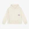 Calvin Klein Jeans Teen Girls Ivory Cotton Logo Hoodie