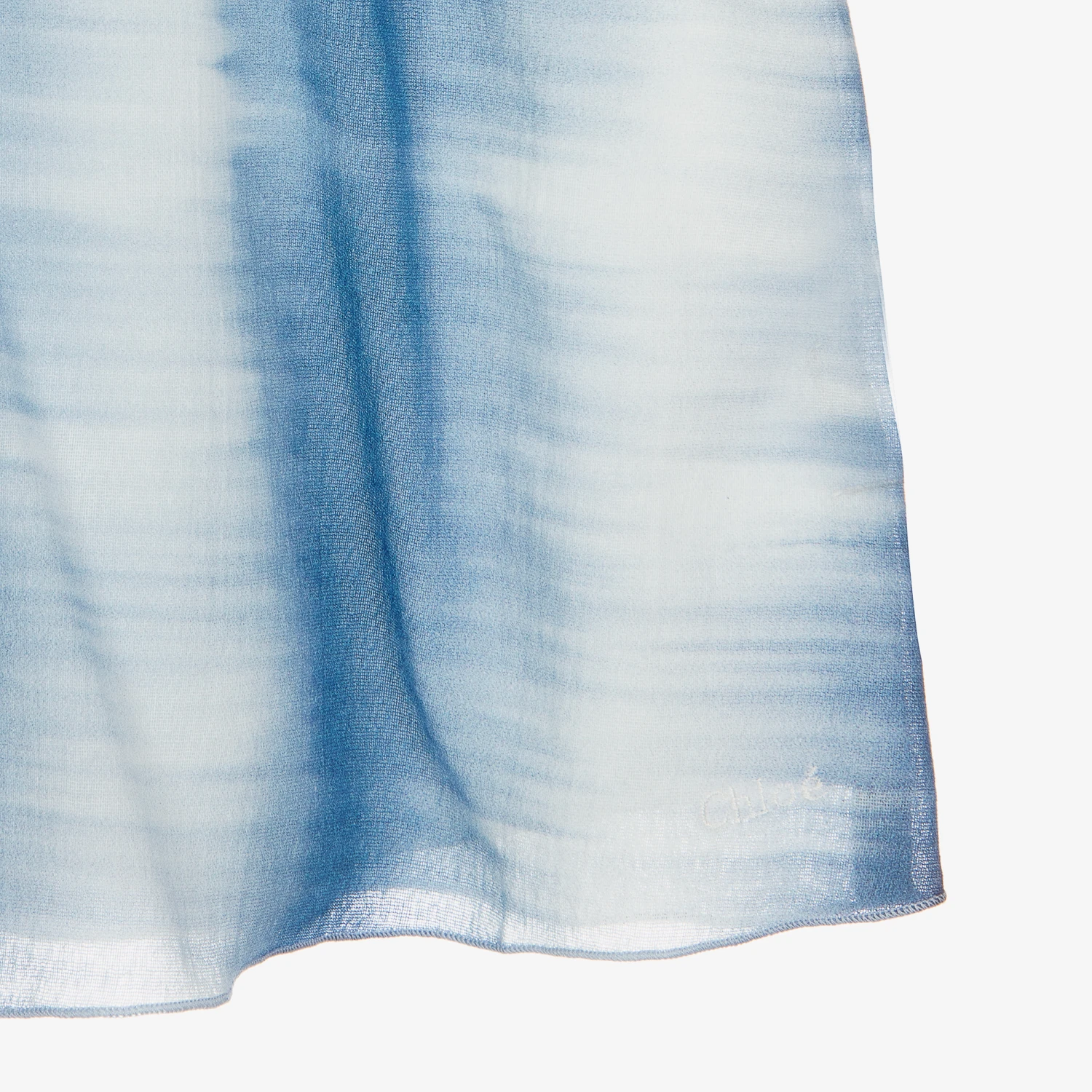 Chloé Teen Girls Blue Striped Blouse 3 Chloé Teen Girls Blue Striped Blouse - Image 3