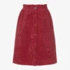 Chloé Teen Girls Corduroy Skirt