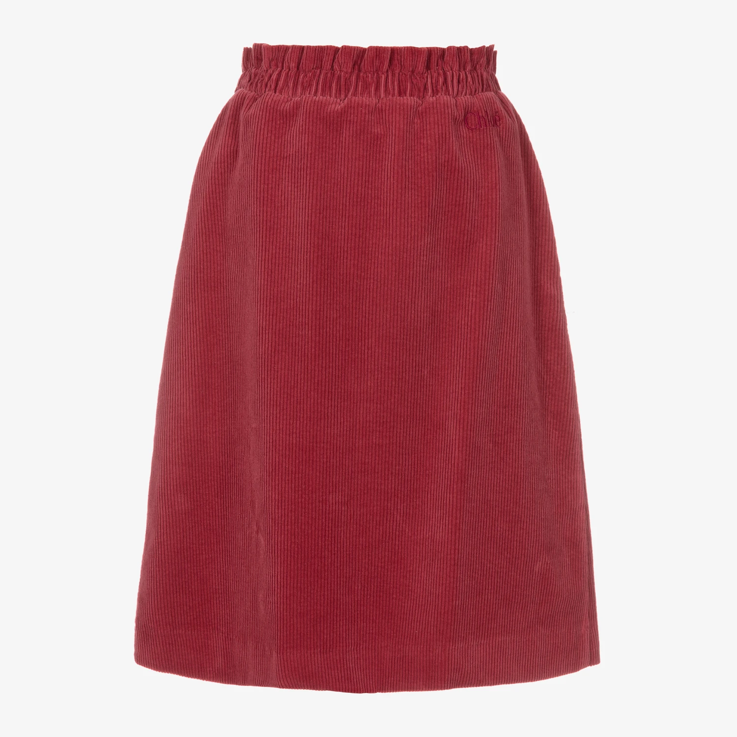 Chloé Teen Girls Corduroy Skirt 2 Chloé Teen Girls Corduroy Skirt - Image 2