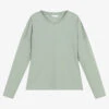 Chloé Teen Girls Green Cotton Top