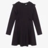 Chloé Teen Girls Navy Blue Dress