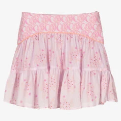 Chloé Teen Girls Pink Floral Skirt