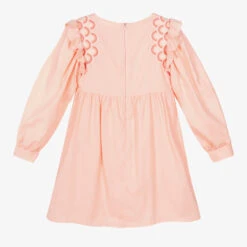 Chloé Teen Girls Pink Ruffle Dress 7 Chloé Teen Girls Pink Ruffle Dress -Molo Store chloe teen girls pink ruffle dress 469608 c92054ce63a40e8d97462da6467d61590b2b0622