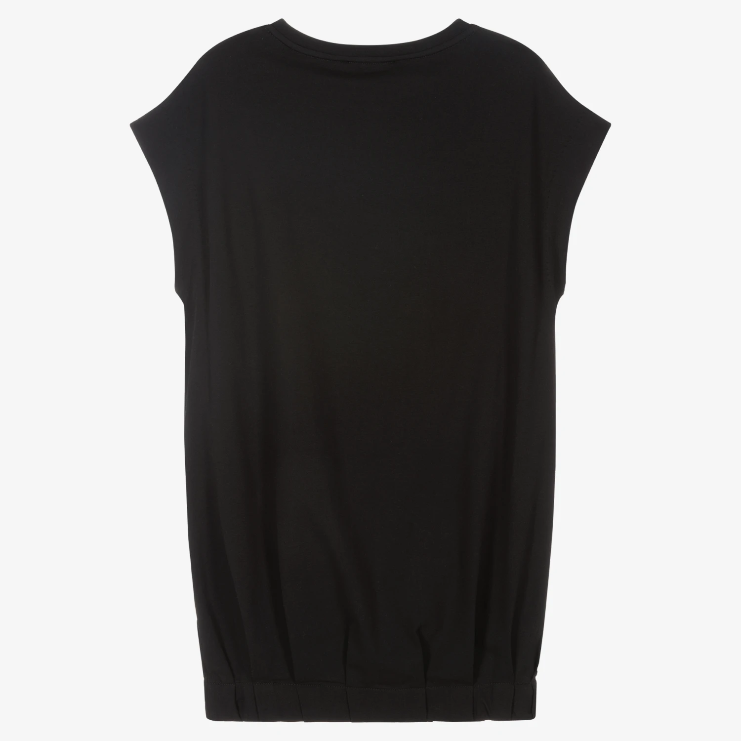 DKNY Teen Girls Black Cotton Dress 2 DKNY Teen Girls Black Cotton Dress - Image 2