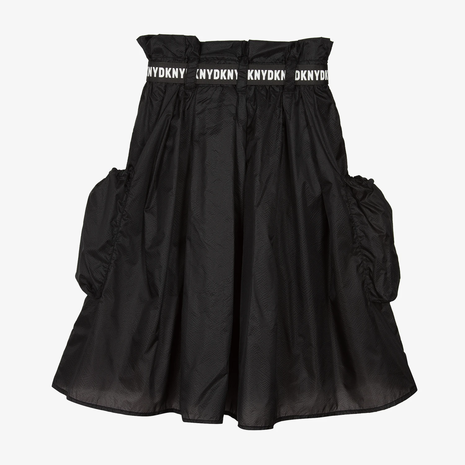 DKNY Teen Girls Black Nylon Skirt 2 DKNY Teen Girls Black Nylon Skirt - Image 2