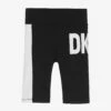 DKNY Teen Girls Black & White Logo Shorts
