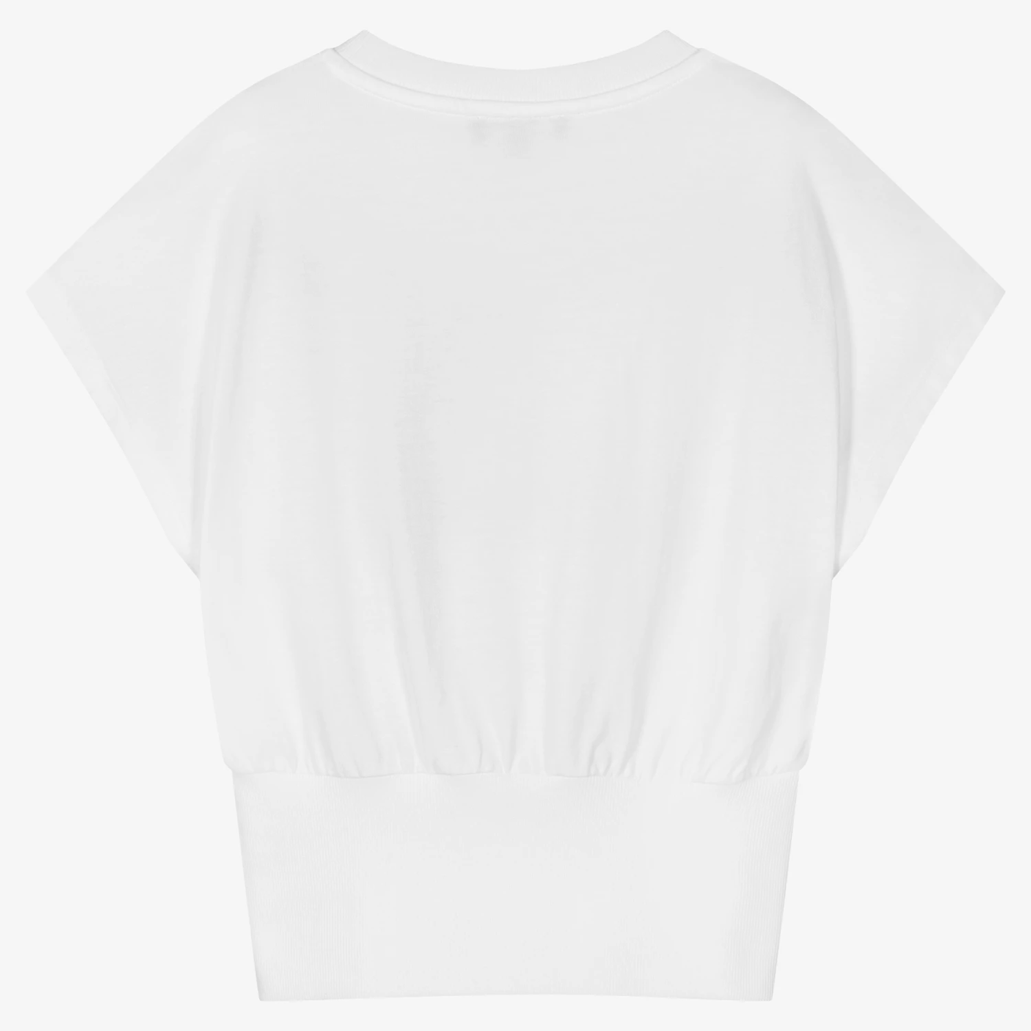 DKNY Teen Girls White Logo T-Shirt 2 DKNY Teen Girls White Logo T-Shirt - Image 2