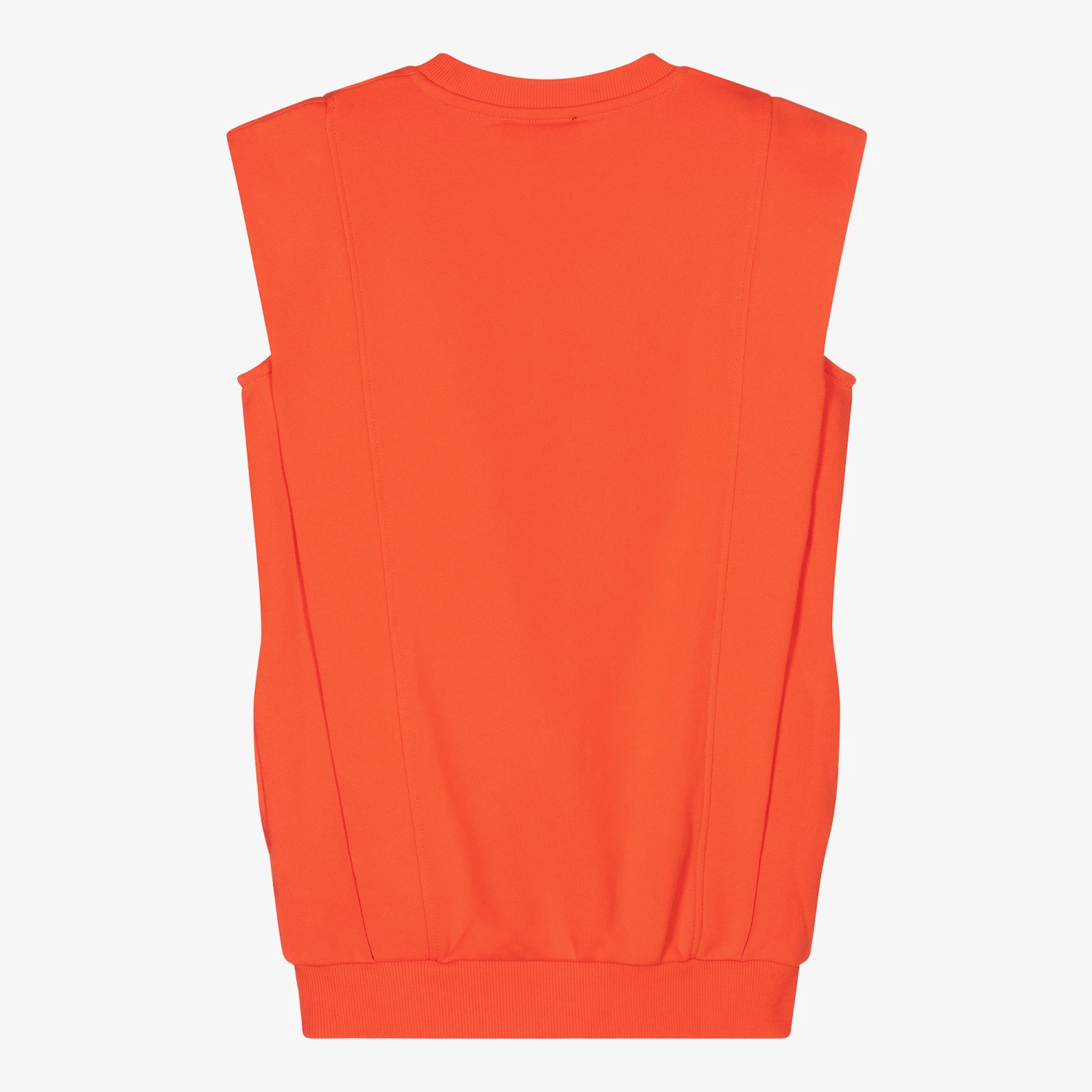 DKNY Teen Orange Cotton Logo Dress 3 DKNY Teen Orange Cotton Logo Dress - Image 3