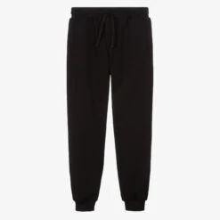 Dolce & Gabbana Teen Black Gianpiero Joggers