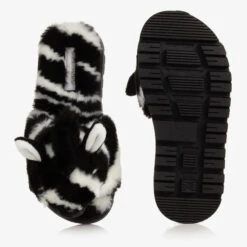 Dolce & Gabbana Teen Girls Black Zebra Sliders -Molo Store dolce gabbana teen girls black zebra sliders 460629 597c7b6bd763c79901731892411e25ca2eba2612