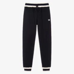 Dolce & Gabbana Teen Girls Blue Logo Joggers