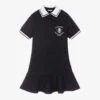 Dolce & Gabbana Teen Girls Navy Blue Polo Dress