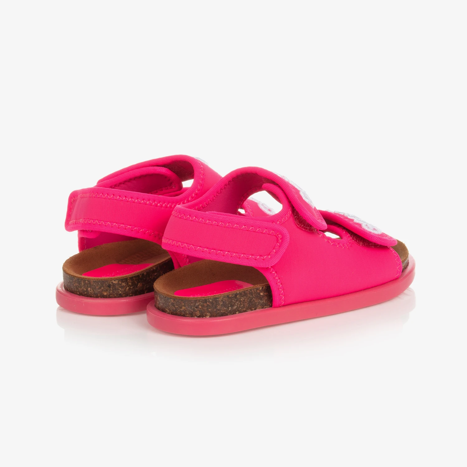 Dolce & Gabbana Teen Girls Pink Logo Sandals 2 Dolce & Gabbana Teen Girls Pink Logo Sandals - Image 2