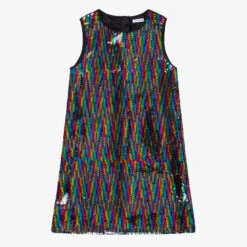 Dolce & Gabbana Teen Girls Sequin Shift Dress