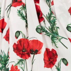 Dolce & Gabbana Teen Girls White Poppy Midi Skirt -Molo Store dolce gabbana teen girls white poppy midi skirt 486727 dc371c6fc97ef3a5d893b17b7c845bab1f4ce74f