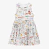 Dolce & Gabbana Teen White Cotton Smemo Dress