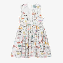 Dolce & Gabbana Teen White Cotton Smemo Dress -Molo Store dolce gabbana teen white cotton smemo dress 460777 b868a649f2e1ff92d8add68dc9feee2ebf7a0719