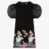 Elie Saab Teen Girls Black Floral Dress