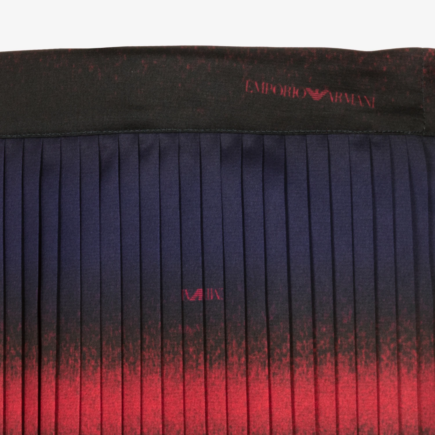 Emporio Armani Teen Girls Blue Pleated Skirt 3 Emporio Armani Teen Girls Blue Pleated Skirt - Image 3