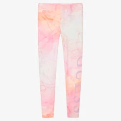 Guess Teen Girls Pink & Orange Leggings