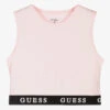 Guess Teen Girls Pink Sports Top