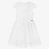 Guess Teen Girls White Floral Lace Dress