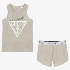 Guess Teen Grey Short Pyjamas