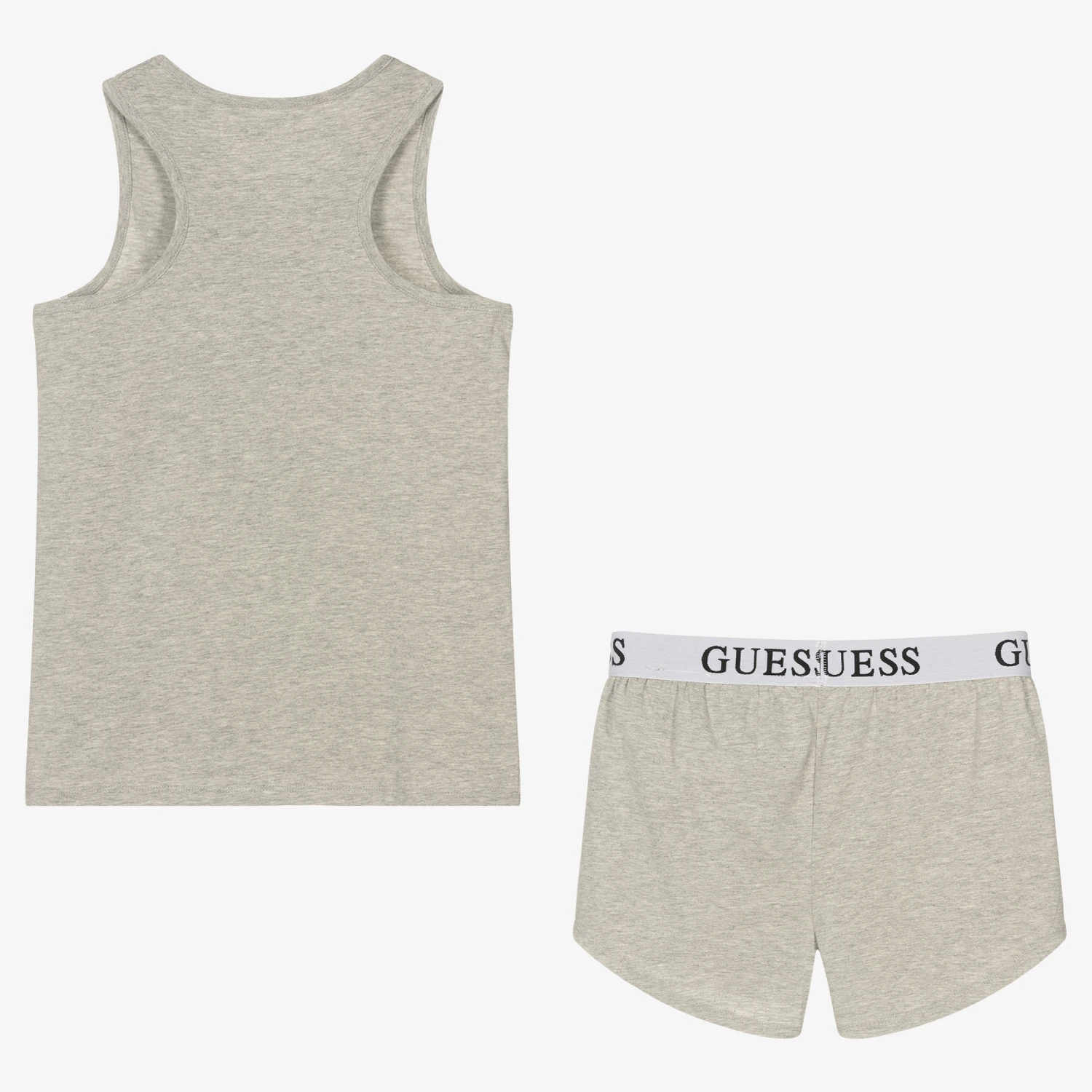 Guess Teen Grey Short Pyjamas 2 Guess Teen Grey Short Pyjamas - Image 2
