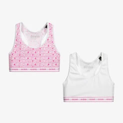 Guess Teen Logo Bra Tops (2 Pack)