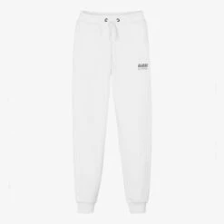 Guess Teen White Logo Joggers